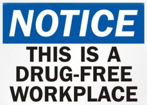 drug free workplace drug test